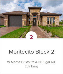 Montecinto Block 2 Subdivision